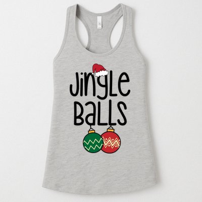 Jingle Balls Festive Christmas Holiday Womens Tank Top