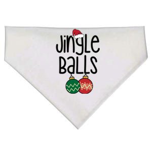 Jingle Balls Festive Christmas Holiday USA-Made Doggie Bandana