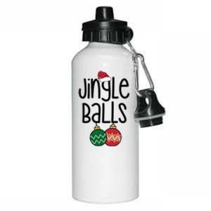 Jingle Balls Festive Christmas Holiday Aluminum Water Bottle