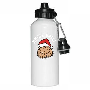 Jingle Balls Funny Christmas Aluminum Water Bottle 