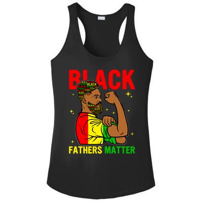 Juneteenth Black Father Dope Black Dad King Father's Day Gift Ladies PosiCharge Competitor Racerback Tank