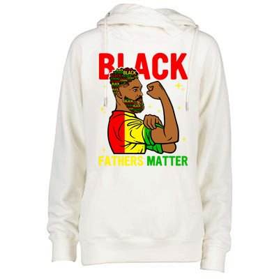 Juneteenth Black Father Dope Black Dad King Father's Day Gift Womens Funnel Neck Pullover Hood