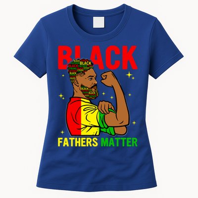 Juneteenth Black Father Dope Black Dad King Father's Day Gift Women's T-Shirt