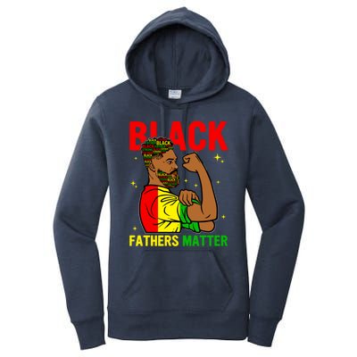 Juneteenth Black Father Dope Black Dad King Father's Day Gift Women's Pullover Hoodie