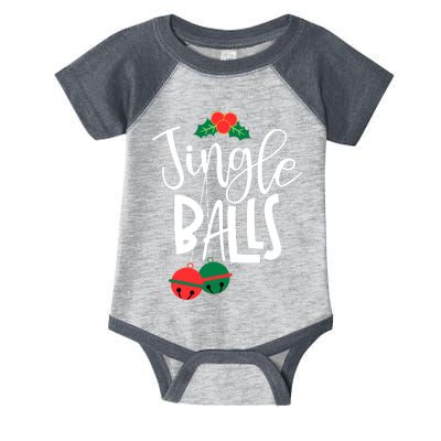 Jingle Balls Funny Couple Matching Christmas Pjs Infant Baby Jersey Bodysuit