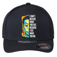 James Baldwin Graffiti Art Juneteenth Black History Month Flexfit Unipanel Trucker Cap