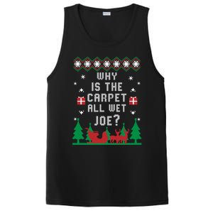 Joe Biden Great Gift Why Is The Carpet All Wet Joe Ugly Christmas Great Gift PosiCharge Competitor Tank