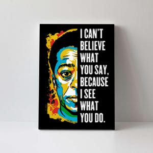 James Baldwin Graffiti Art Juneteenth Black History Month Canvas