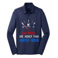 Joe Biden Gas Prices Are Higher Than Hunter Worst President Silk Touch Performance Long Sleeve Polo