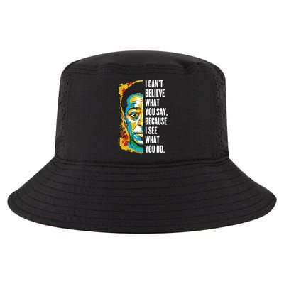 James Baldwin Graffiti Art Juneteenth Black History Month Cool Comfort Performance Bucket Hat