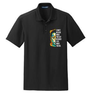 James Baldwin Graffiti Art Juneteenth Black History Month Dry Zone Grid Polo