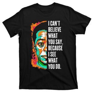 James Baldwin Graffiti Art Juneteenth Black History Month T-Shirt