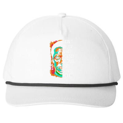 James Baldwin Graffiti Art Juneteenth Black History Month Snapback Five-Panel Rope Hat