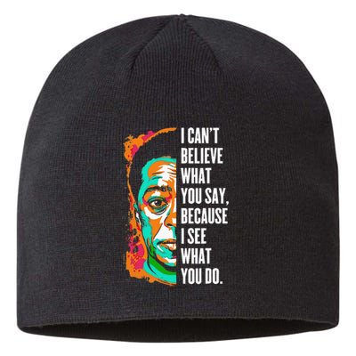 James Baldwin Graffiti Art Juneteenth Black History Month Sustainable Beanie