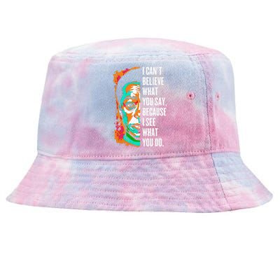 James Baldwin Graffiti Art Juneteenth Black History Month Tie-Dyed Bucket Hat