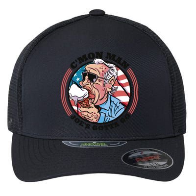 Joe Biden Gotta Go Ice Cream Flexfit Unipanel Trucker Cap