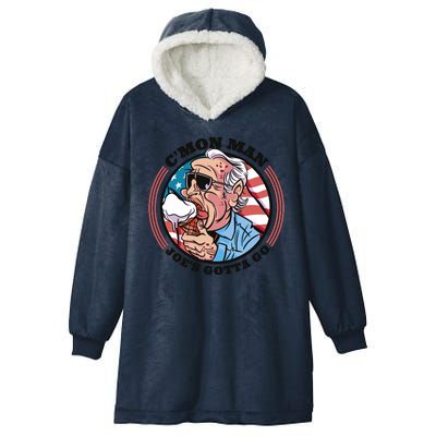 Joe Biden Gotta Go Ice Cream Hooded Wearable Blanket