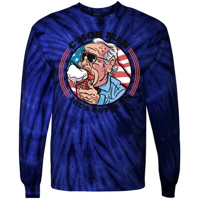 Joe Biden Gotta Go Ice Cream Tie-Dye Long Sleeve Shirt