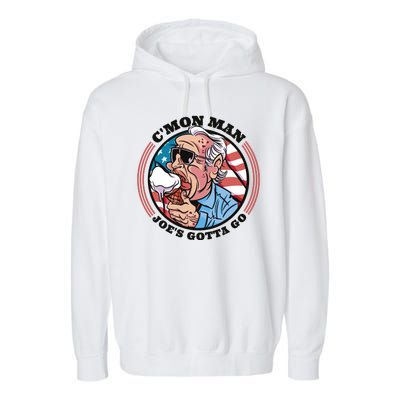 Joe Biden Gotta Go Ice Cream Garment-Dyed Fleece Hoodie