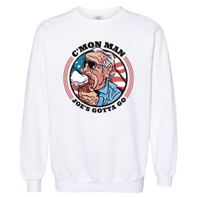 Joe Biden Gotta Go Ice Cream Garment-Dyed Sweatshirt