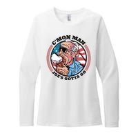 Joe Biden Gotta Go Ice Cream Womens CVC Long Sleeve Shirt