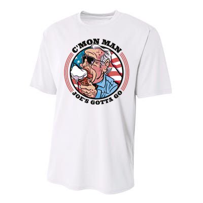 Joe Biden Gotta Go Ice Cream Performance Sprint T-Shirt