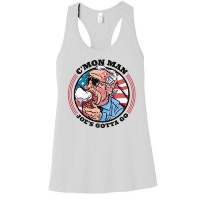 Joe Biden Gotta Go Ice Cream Women's Racerback Tank