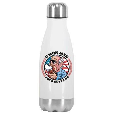 Joe Biden Gotta Go Ice Cream Stainless Steel Insulated Water Bottle