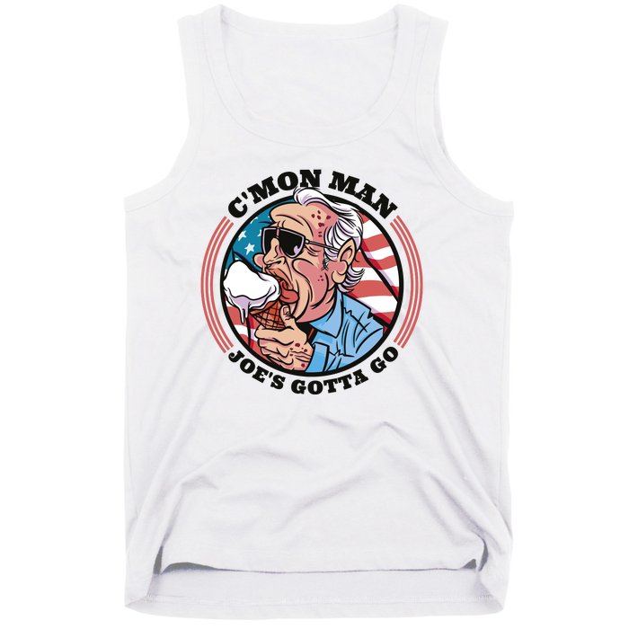 Joe Biden Gotta Go Ice Cream Tank Top