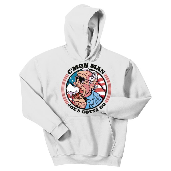 Joe Biden Gotta Go Ice Cream Kids Hoodie