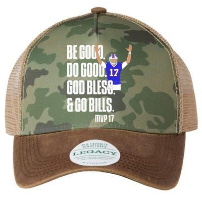 Josh Be Good Do Good God Bless Go B.I.L.L.S Mvp 17 Josh Mvp Legacy Tie Dye Trucker Hat