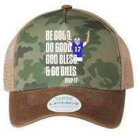 Josh Be Good Do Good God Bless Go B.I.L.L.S Mvp 17 Josh Mvp Legacy Tie Dye Trucker Hat