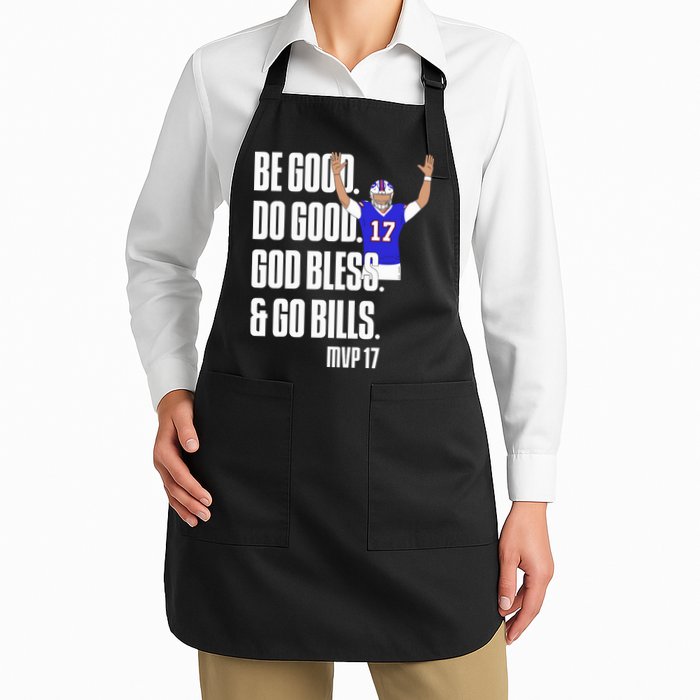 Josh Be Good Do Good God Bless Go B.I.L.L.S Mvp 17 Josh Mvp Apron