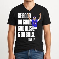 Josh Be Good Do Good God Bless Go B.I.L.L.S Mvp 17 Josh Mvp V-Neck T-Shirt