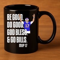 Josh Be Good Do Good God Bless Go B.I.L.L.S Mvp 17 Josh Mvp 11oz C Handle Ceramic Mug