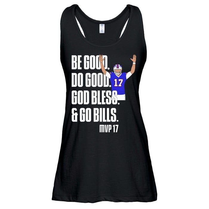 Josh Be Good Do Good God Bless Go B.I.L.L.S Mvp 17 Josh Mvp Ladies Essential Flowy Tank
