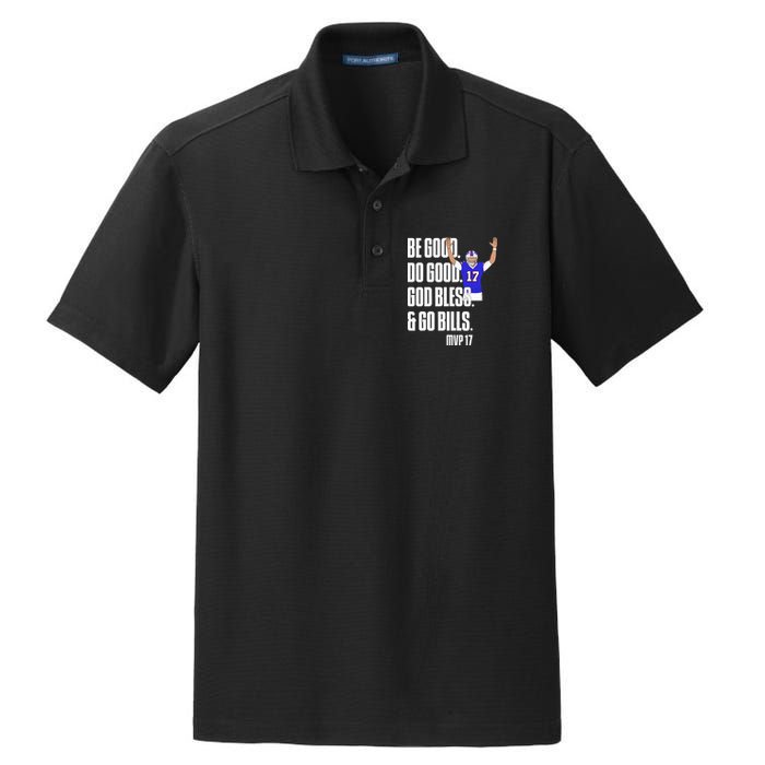 Josh Be Good Do Good God Bless Go B.I.L.L.S Mvp 17 Josh Mvp Dry Zone Grid Polo