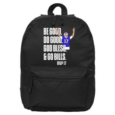 Josh Be Good Do Good God Bless Go B.I.L.L.S Mvp 17 Josh Mvp 16 in Basic Backpack