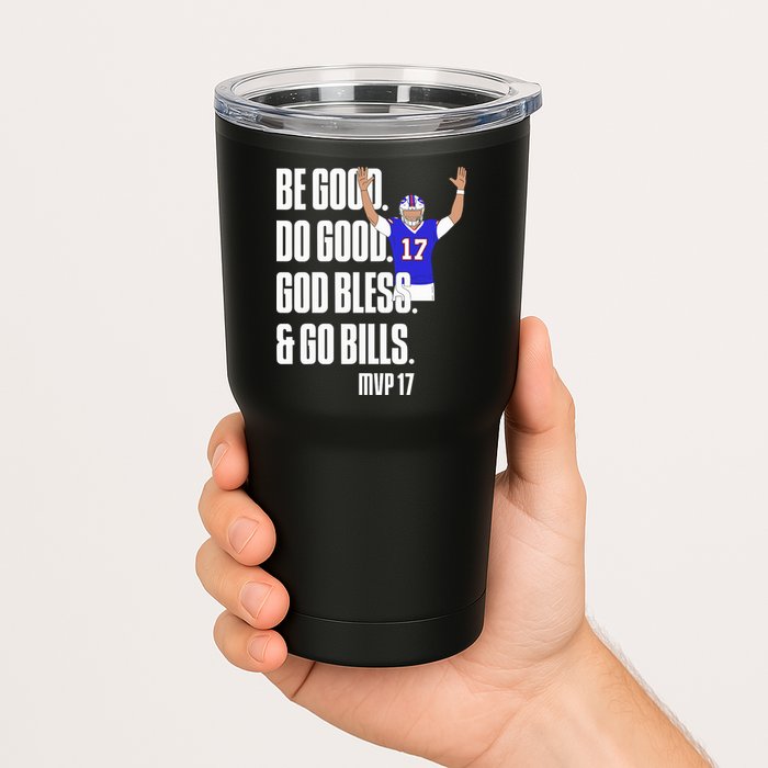 Josh Be Good Do Good God Bless Go B.I.L.L.S Mvp 17 Josh Mvp Tumbler