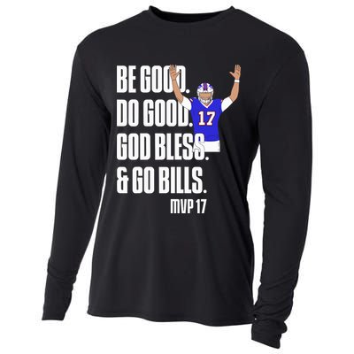 Josh Be Good Do Good God Bless Go B.I.L.L.S Mvp 17 Josh Mvp Cooling Performance Long Sleeve Crew