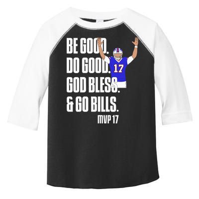 Josh Be Good Do Good God Bless Go B.I.L.L.S Mvp 17 Josh Mvp Toddler Fine Jersey T-Shirt
