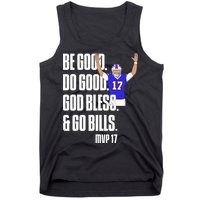 Josh Be Good Do Good God Bless Go B.I.L.L.S Mvp 17 Josh Mvp Tank Top