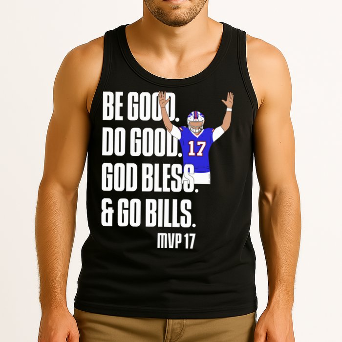 Josh Be Good Do Good God Bless Go B.I.L.L.S Mvp 17 Josh Mvp Tank Top