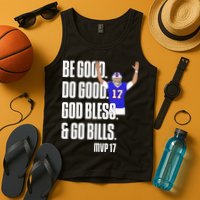 Josh Be Good Do Good God Bless Go B.I.L.L.S Mvp 17 Josh Mvp Tank Top