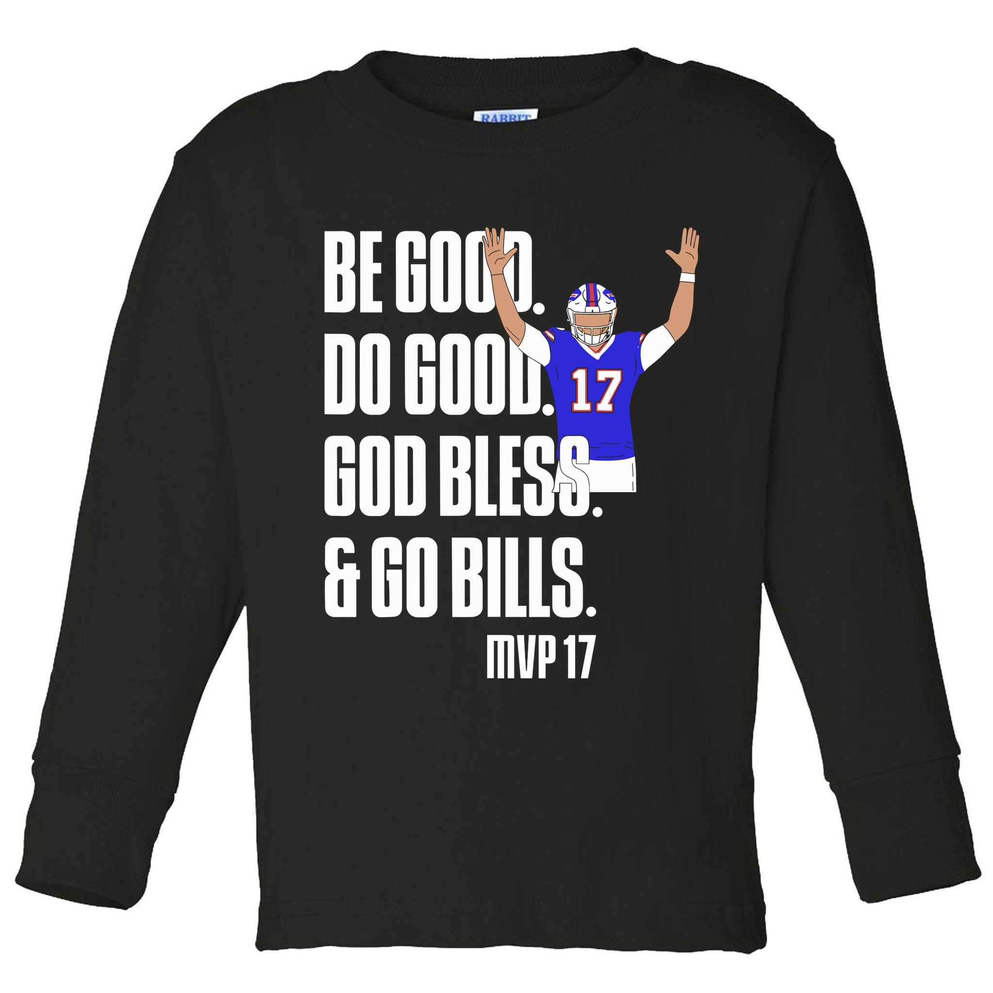 Josh Be Good Do Good God Bless Go B.I.L.L.S Mvp 17 Josh Mvp Toddler Long Sleeve Shirt