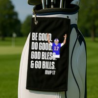 Josh Be Good Do Good God Bless Go B.I.L.L.S Mvp 17 Josh Mvp Golf Towel