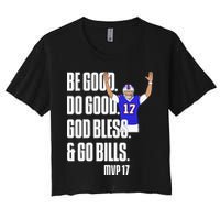 Josh Be Good Do Good God Bless Go B.I.L.L.S Mvp 17 Josh Mvp Crop Top