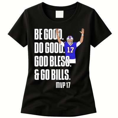 Josh Be Good Do Good God Bless Go B.I.L.L.S Mvp 17 Josh Mvp Womens T-Shirt