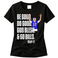 Josh Be Good Do Good God Bless Go B.I.L.L.S Mvp 17 Josh Mvp Womens T-Shirt