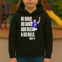 Josh Be Good Do Good God Bless Go B.I.L.L.S Mvp 17 Josh Mvp Kids Hoodie